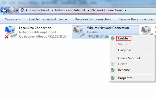 Check Network Connection